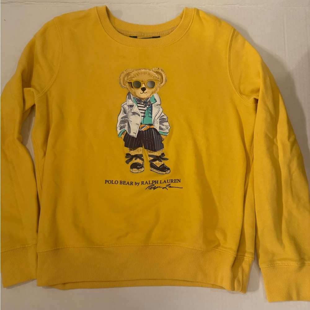 Polo by Ralph Lauren Yellow Sweatshirt